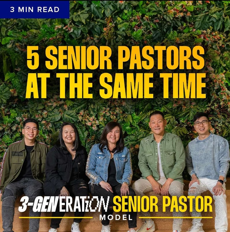 5 Senior Pastors at the Same Time