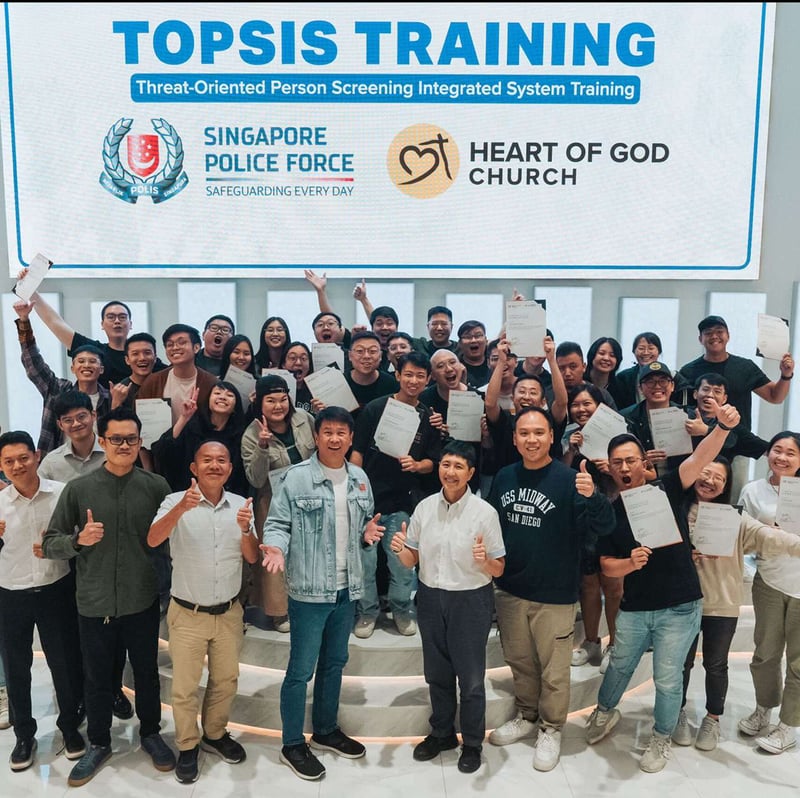 Heart of God Church x Singapore Police Force Collab