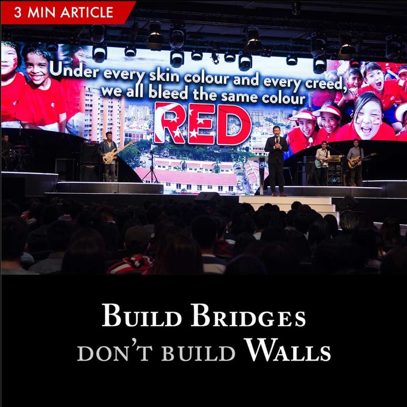 Build Bridges, Not Walls