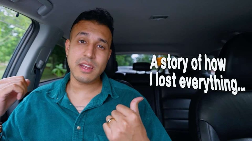 "How I lost it all—and found something greater..."